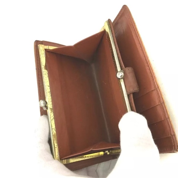 Authentic MCM Logo Leather Bifold Wallet GUC - Picture 7 of 9